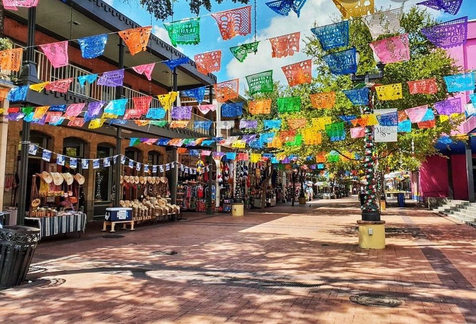 historical market square in San Antonio