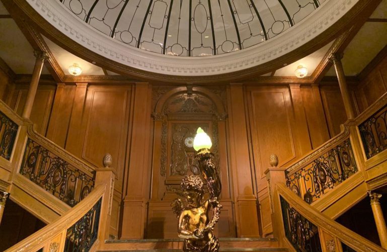Grand Staircase at Titanic: The Artifact Exhibition, Orlando