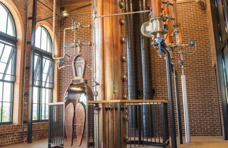Interior at the Angel's Envy Distillery, Louisville