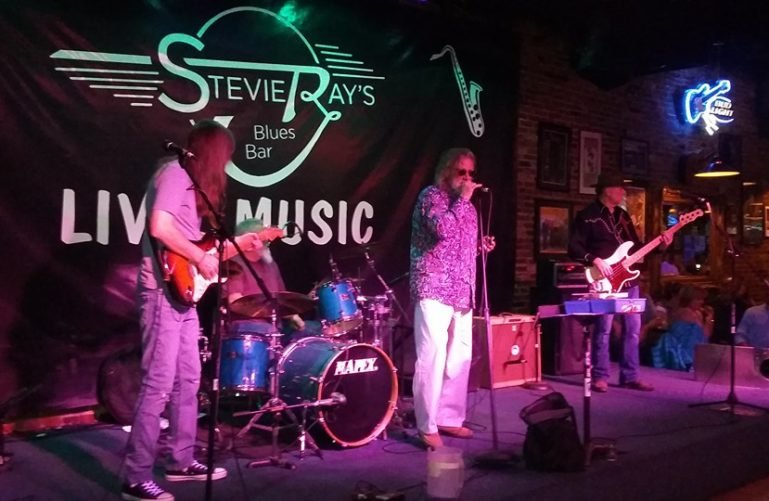 The band at the Stevie Ray's Blues Bar