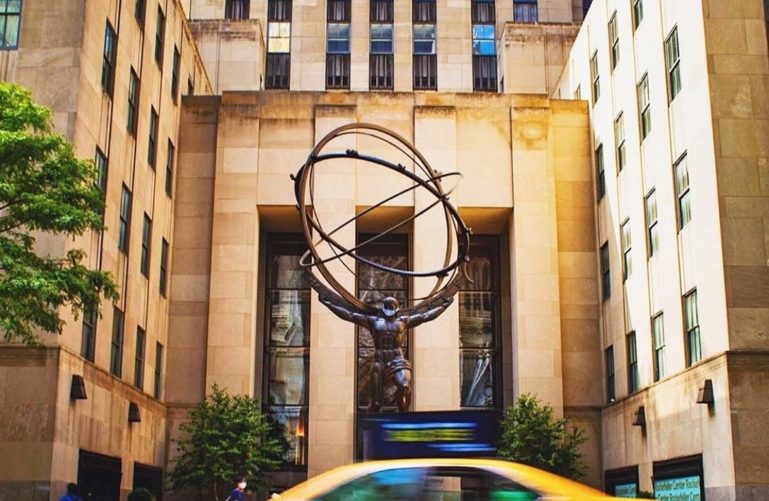 Atlas statue, Rockefeller Center, NYC