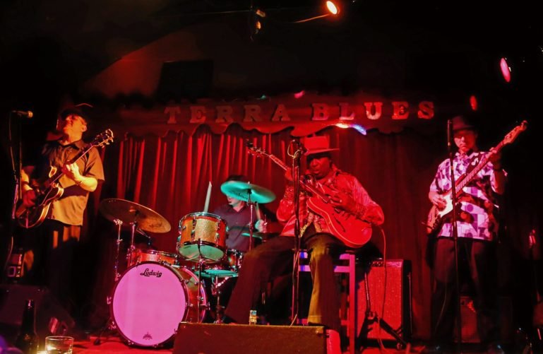 The band at Terra Blues, NYC