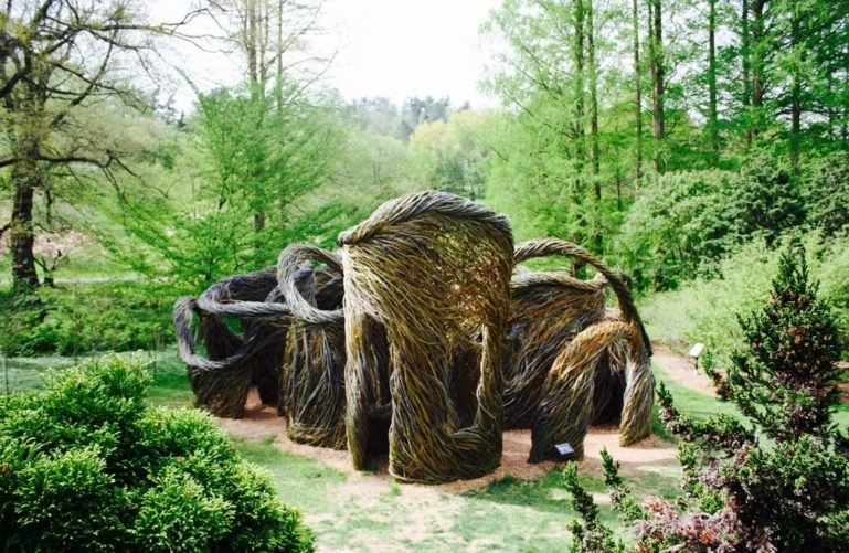 Sculpture at the Morris Arboretum, Philadelphia