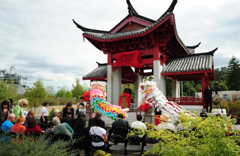 Chinese park in Tacoma